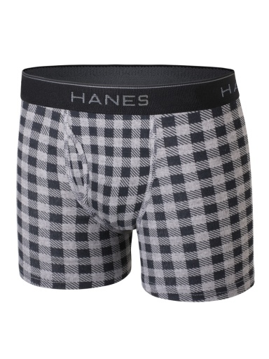hanes boys' printed boxer briefs with comfort flex® waistband, 5-pack youth Hanes