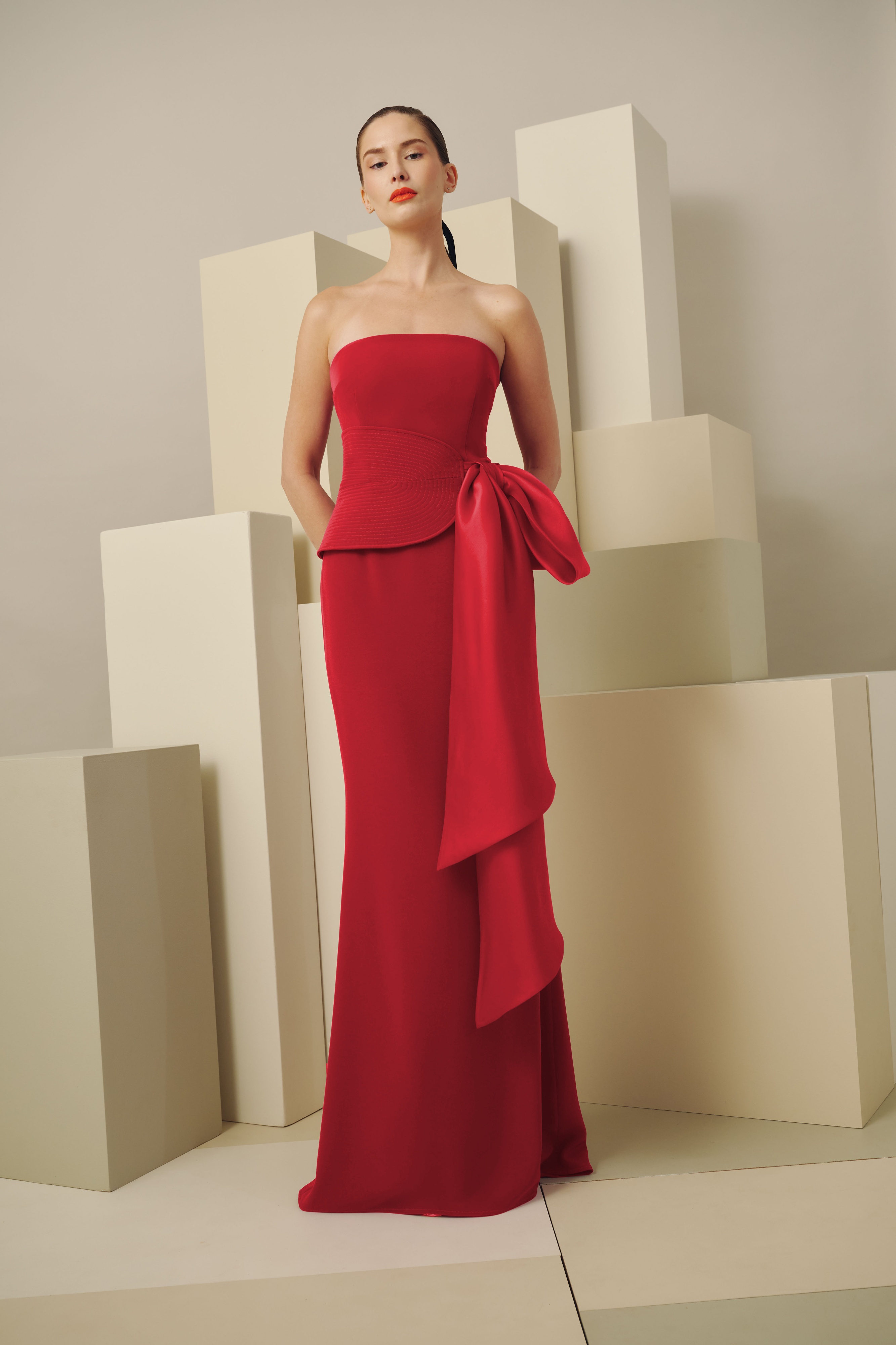 Audrey + Brooks 7202 - Red