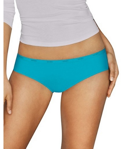 Hanes Signature Cotton Breathe Hipsters 6-Pack women Hanes