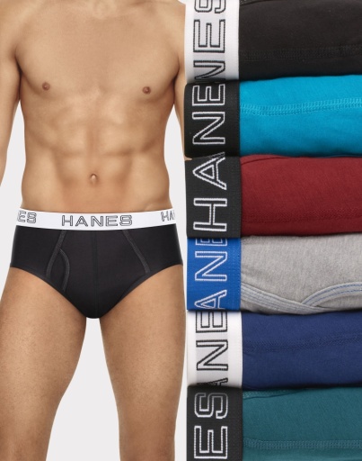 hanes ultimate men’s stretch cotton brief underwear moisture wicking 6-pack men Hanes