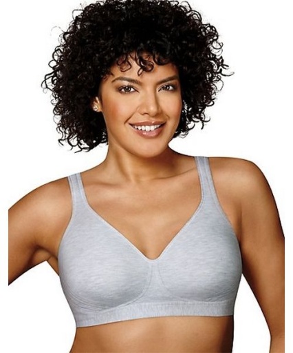 18 Hour Cotton Comfort Front & Back Close, Easy On & Easy Off Bra