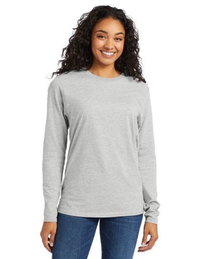 hanes perfect-t unisex long sleeve t-shirt men Hanes