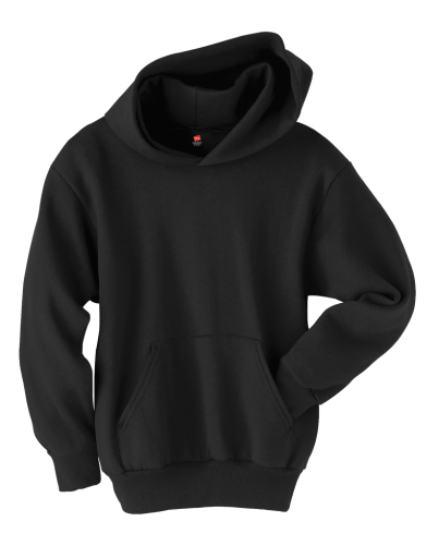 p473-hanes ecosmart kids' fleece pullover hoodie youth Hanes