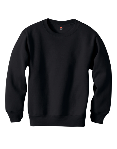 p360-hanes youth comfortblend ecosmart crewneck sweatshirt youth Hanes