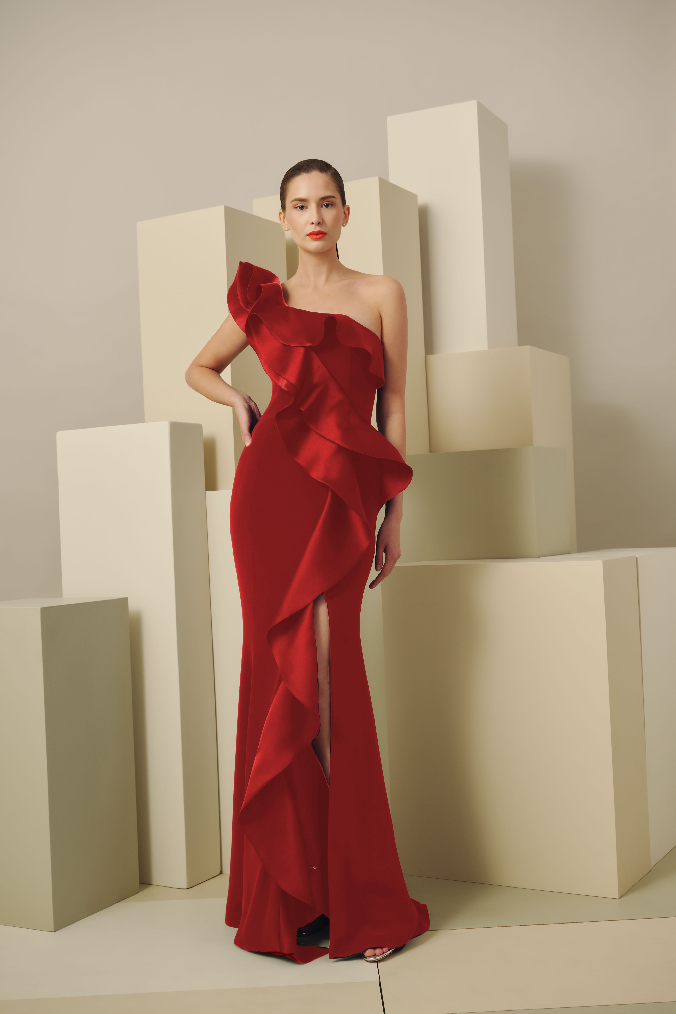 Audrey + Brooks 7201 - Red