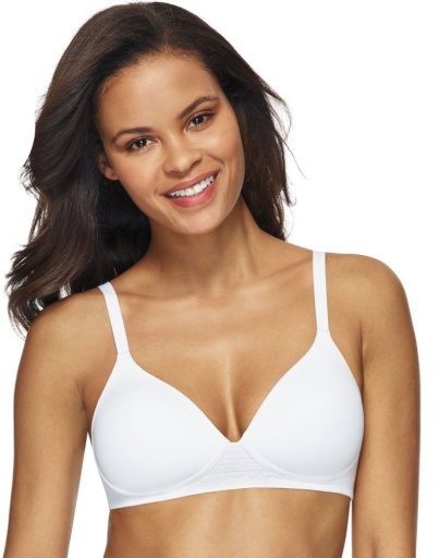 women's hanes ultimate t shirt soft natural lift foam wirefree women Hanes
