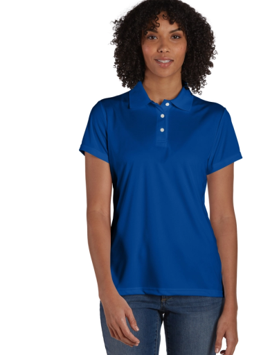 hanes sport cool dri women's performance polo shirt women Hanes