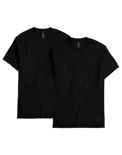 hanes beefy-t men's t-shirt 2-pack (big & tall available) men Hanes