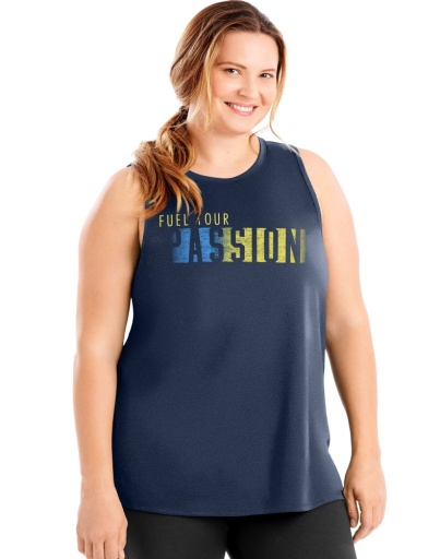 just my size active graphic muscle tank women Just My Size
