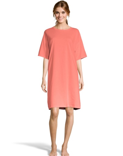 5660-hanes women's essential wear around nightshirt women Hanes
