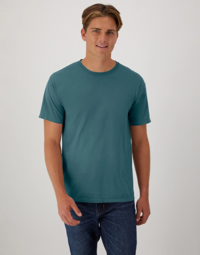 hanes unisex garment dyed cotton t-shirt men Hanes