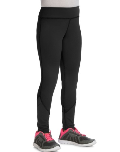 hanes sport girls' print block leggings youth Hanes