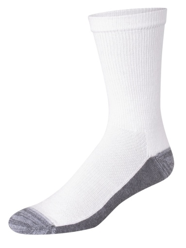 hanes men?€™s cushioned crew socks x-temp 12-pairs men hanes