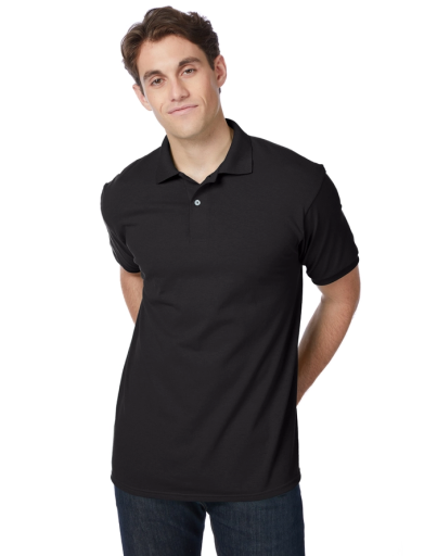 hanes ecosmart men's polo shirt (big & tall sizes available) men Hanes