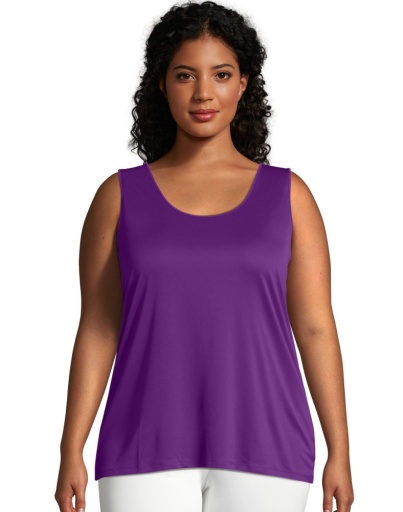 just my size cool dri scoop-neck women's tank top women Just My Size