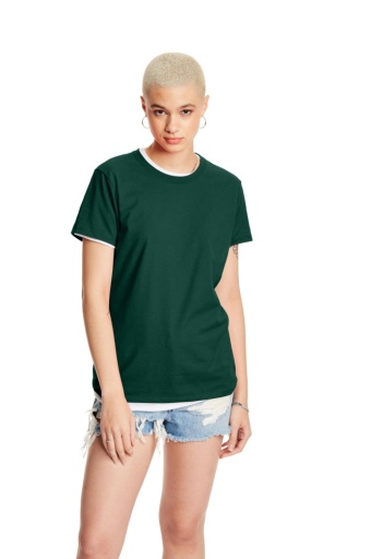 hanes perfect-t women's cotton crewneck t-shirt women Hanes