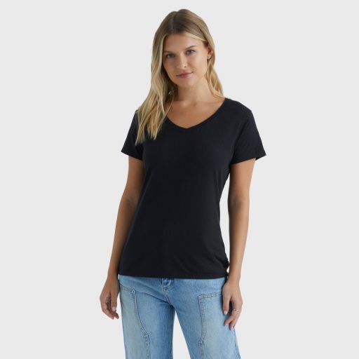 hanes perfect-t women's tri-blend v-neck t-shirt women Hanes