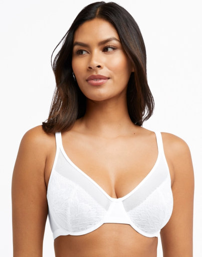 bali one smooth u lightweight lace minimizer bra women Bali