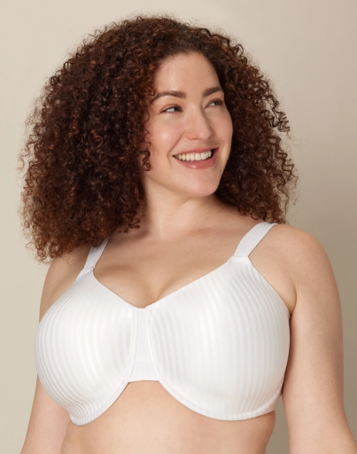 playtex secrets perfectly smooth t-shirt underwire bra for full-figures women Playtex