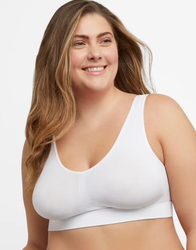 hanes just my size women's pure comfort seamless bralette (plus size) women hanes