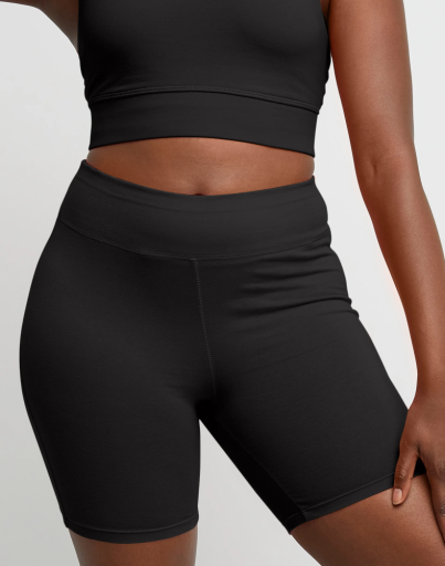hanes women's stretch jersey bike shorts 7 inches women Hanes