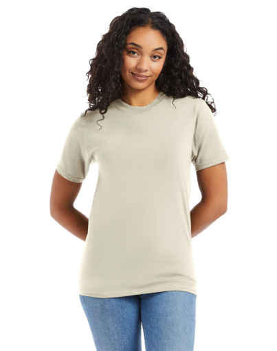 5180-hanes beefy-t unisex short sleeve t-shirt men hanes