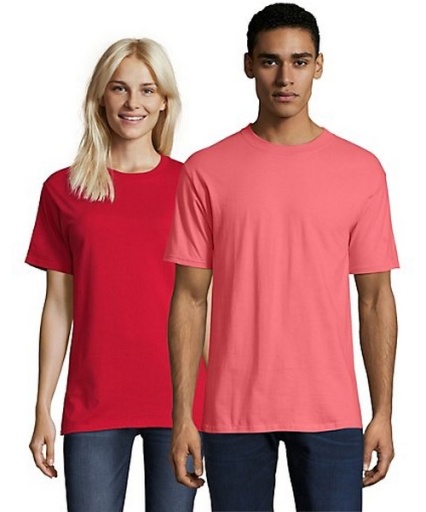 5180-hanes beefy-t unisex short sleeve t-shirt men Hanes