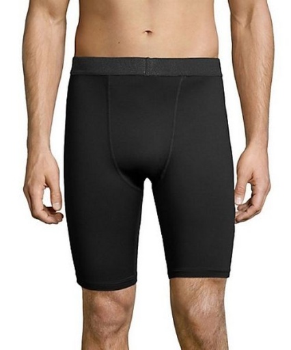 hanes sport men's performance compression shorts men Hanes