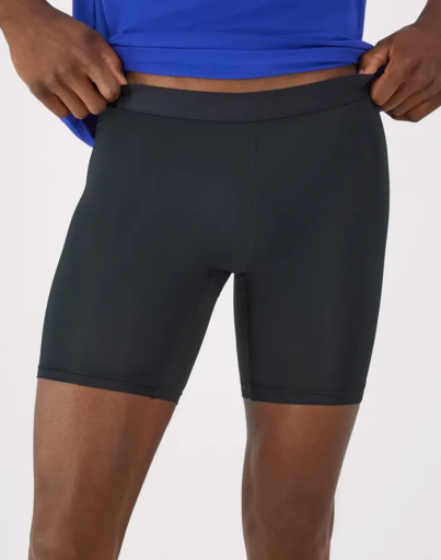 hanes sport men's performance compression shorts 9 inches men Hanes
