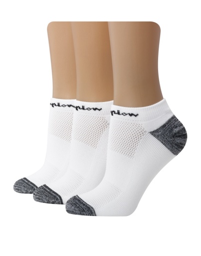 low-cut socks embroidered logo, 3-pairs women Champion