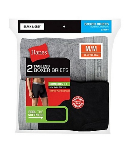 Hanes Boys 5-pk. Pure Comfort Tagless Boxer Briefs