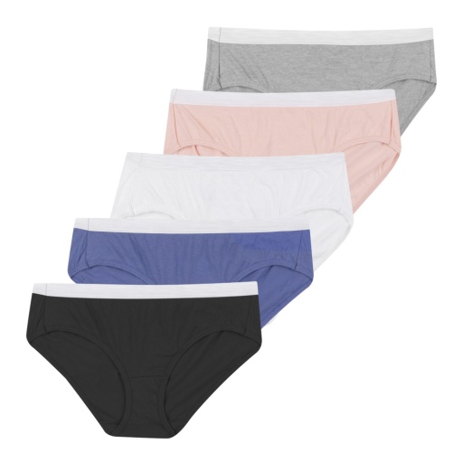 hanes women's sporty hipster underwear moisture-wicking 5-pack women Hanes