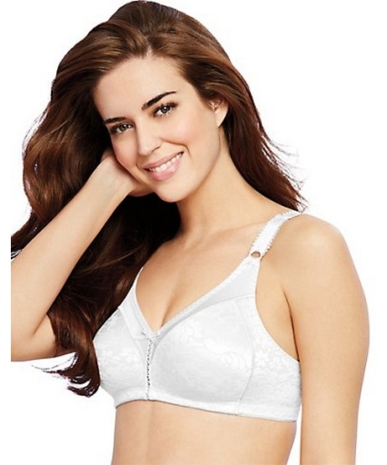 bali double support lace wirefree bra women Bali