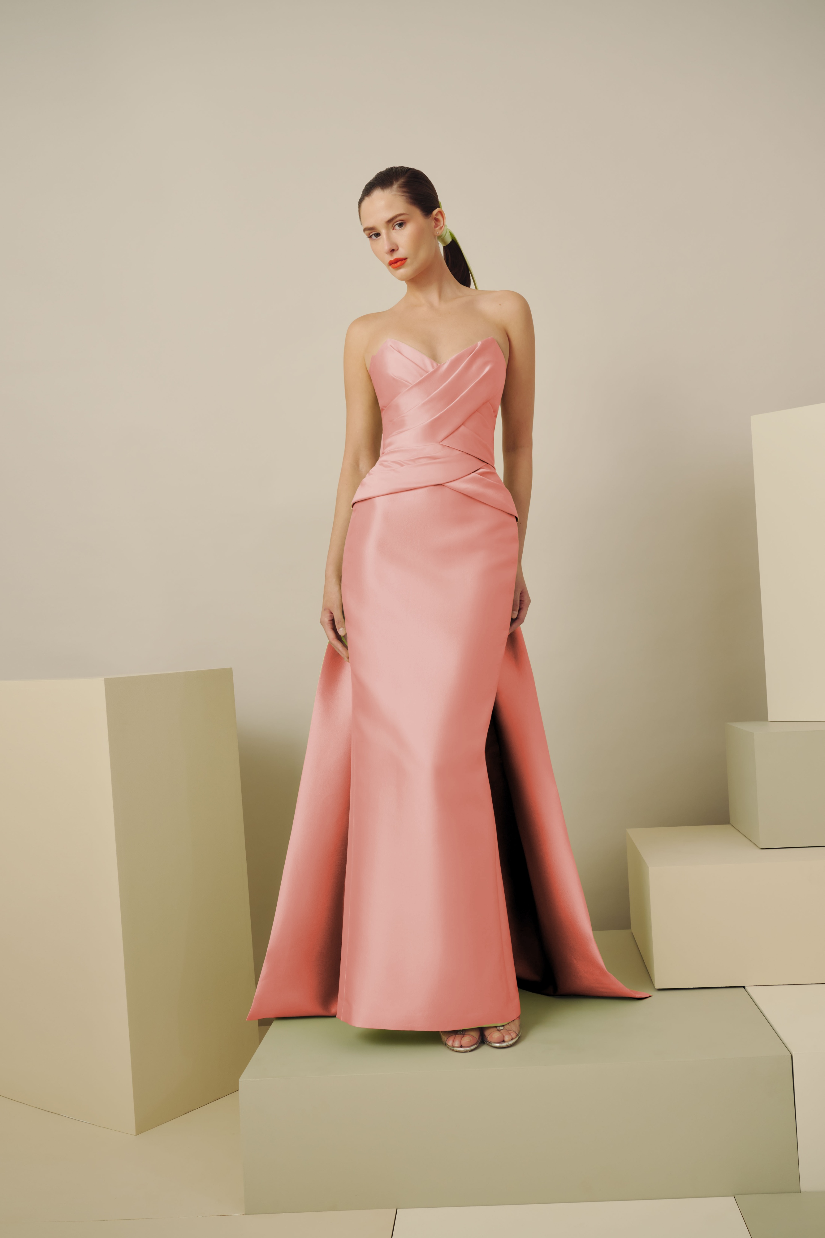 Audrey + Brooks 7216 - Flamingo