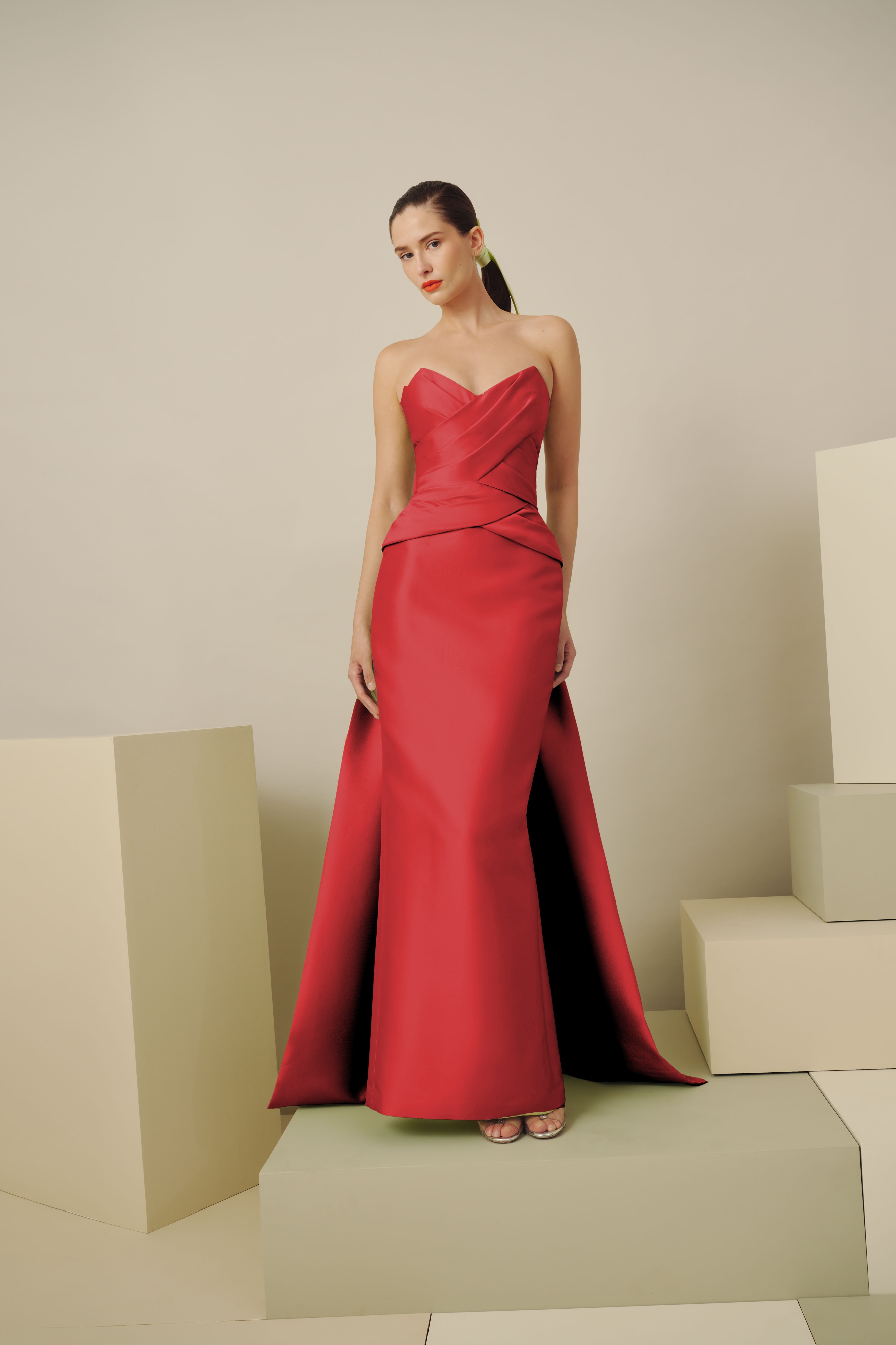 Audrey + Brooks 7216 - Red