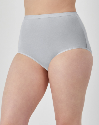 bali full cut fit stretch cotton brief women Bali