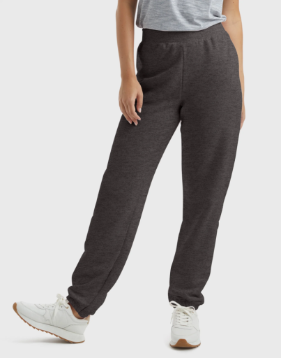 hanes ecosmart women's fleece sweatpants with cinched cuffs 30 inches women Hanes