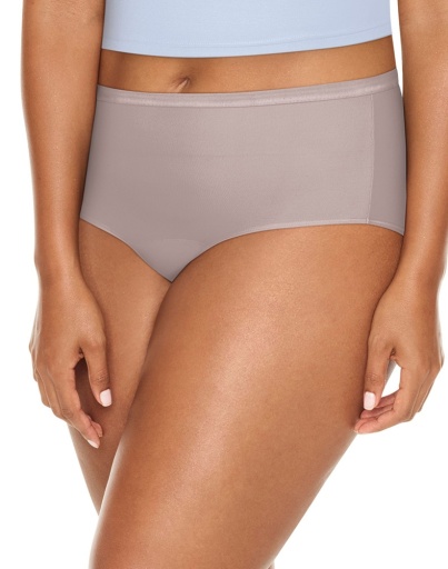 jms fresh & dry leak protection liner assorted brief 3-pack women Just My Size