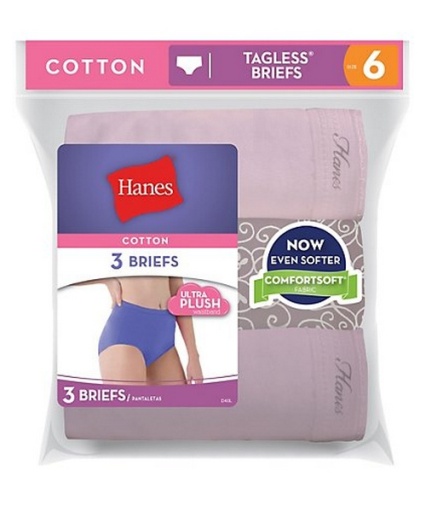 hanes women's cotton briefs women Hanes