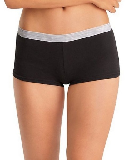 Hanes Girls' Tween Underwear Seamless Boyshort Pack, Neutrals, 4