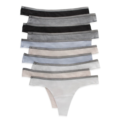 Hanes Women's 10pk Cool comfort Cotton Stretch Briefs Underwear