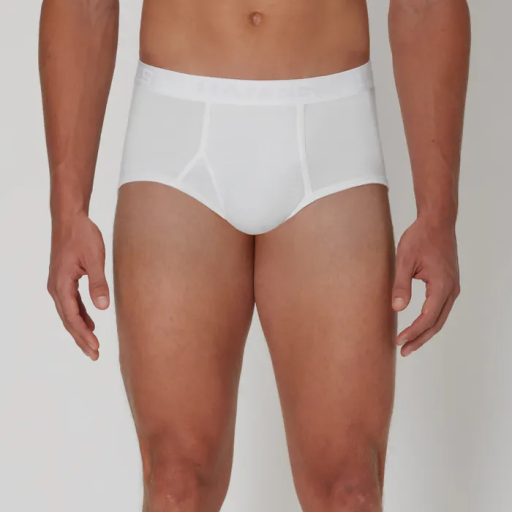 hanes ultimate men's brief underwear pack full-rise moisture-wicking cotton white 7-pack men Hanes