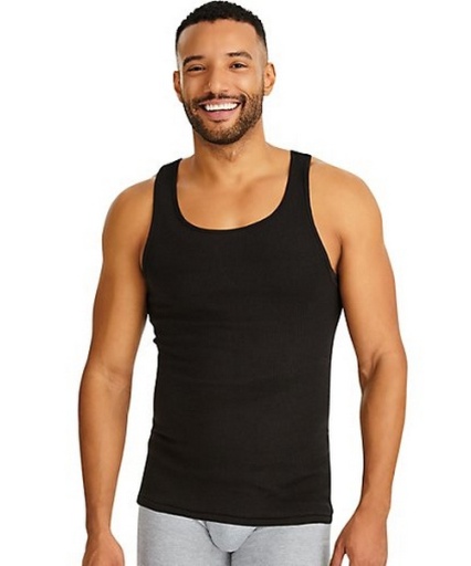 Hanes Classics Men's TAGLESS® ComfortSoft® Dyed A-Shirt 4-Pack men Hanes