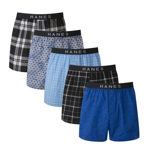 hanes ultimate men's boxer underwear moisture-wicking 5-pack men Hanes