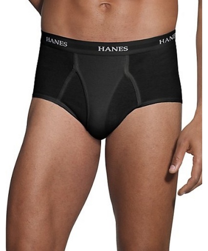Hanes Ultimate Men's TAGLESS® No Ride Up Briefs with Comfort Flex® Waistband Black/Grey 7-Pack men Hanes