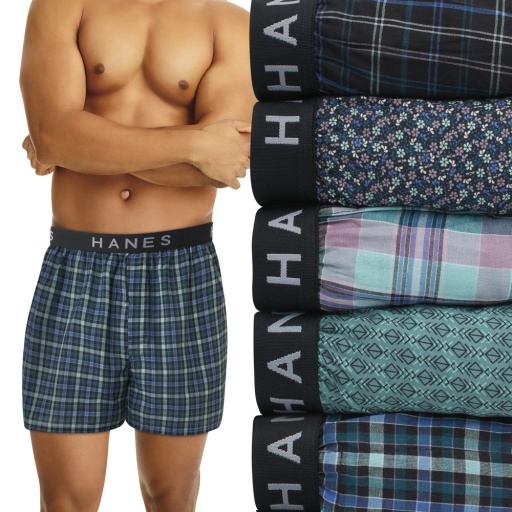 hanes ultimate men's boxer underwear moisture-wicking 5-pack men Hanes
