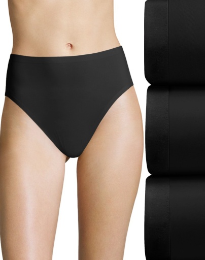 Bali Women's 3pk Comfort Revolution Seamless Brief Panties