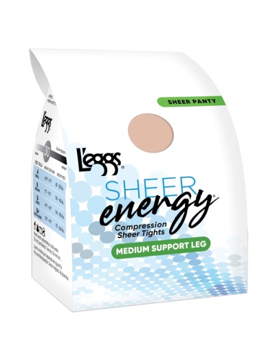 l'eggs sheer energy medium support compression tights women L'eggs