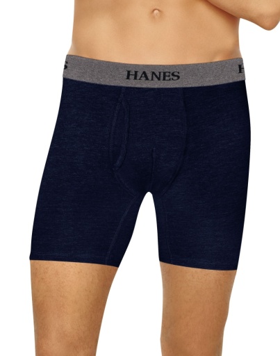 hanes ultimate men's cotton stretch comfort flex fit boxer briefs 2xl 3-pack men hanes