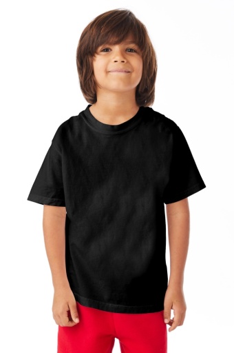 hanes kids' garment dyed cotton t-shirt men Hanes
